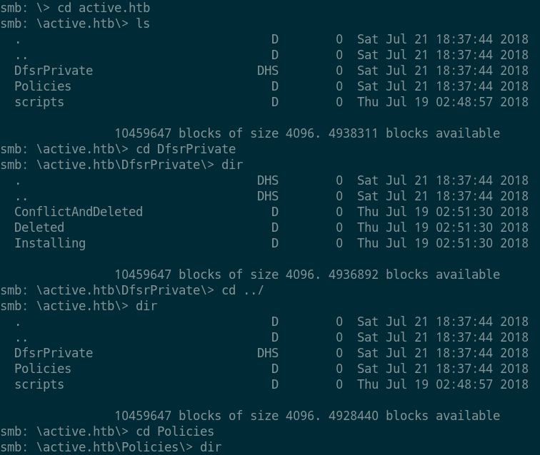 Active smb Replication