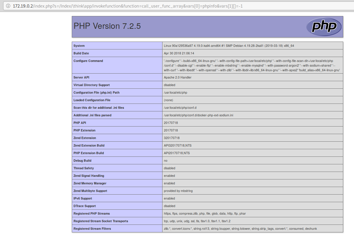 ThinkPHP5